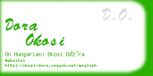 dora okosi business card